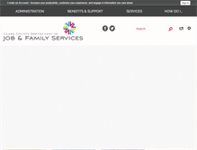 Tablet Screenshot of clarkdjfs.org